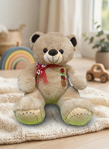 Peluche Oso Tedy Mediano El Mundo de Sofia Cafe 43cm