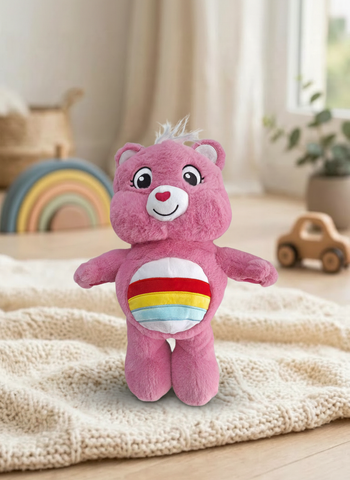 Peluche Osito Cariñosito #2 El Mundo De Sofia 43cm Rosa
