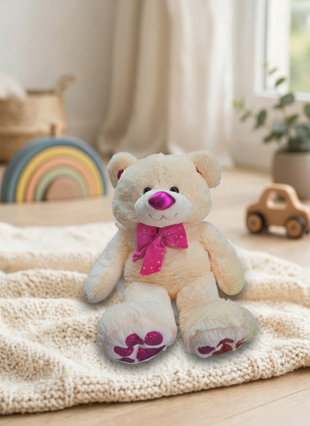 Peluche Oso Ticket Grande El Mundo de Sofia Beige 70cm