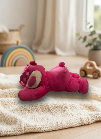 Peluche Lotso Echado #5 El Mundo de Sofia rosa 153 cm