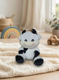 Peluche Vaca Eli # 3 El Mundo de Sofia blanco y negro 66 cm