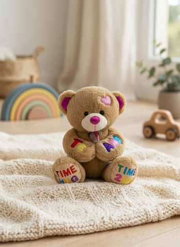 Peluche Oso Emi Grande El Mundo de Sofia Cafe 70cm