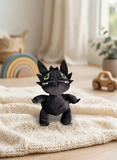 Peluche Chimuelo #2  El Mundo De Sofia 38cm Negro