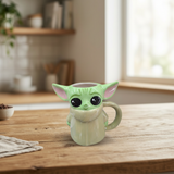 Taza Baby Yoda de Porcelana SIGLO XXI 591 ml