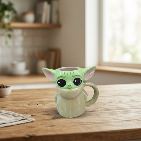Taza Baby Yoda de Porcelana SIGLO XXI 591 ml