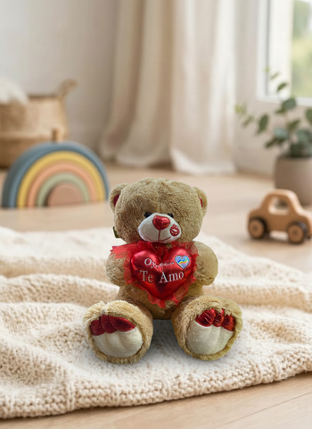 Peluche Oso Israel Grande C/C El Mundo de Sofia Cafe 70cm