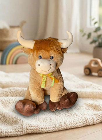 Peluche Toro Mambo Gigante El Mundo de Sofia beige 72 cm