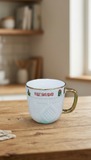 Taza El Mundo De Sofia Suéter Navidad Porcelana Casa