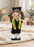 Peluche Niña Graduada CH El Mundo De Sofia Color Negro 40 cm