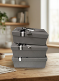 Caja de Regalo El Mundo De Sofia 3 pz 23 cm Negra