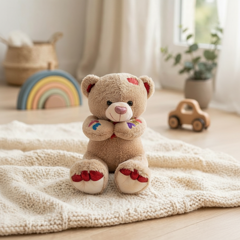 Peluche oso Emi Super  El Mundo de Sofia 120cm Cafe