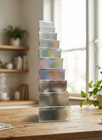 Caja El Mundo De Sofia serie 10 pz regalo plata
