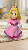 Peluche Princesa Peach El mundo de Sofía 38cm Rosa