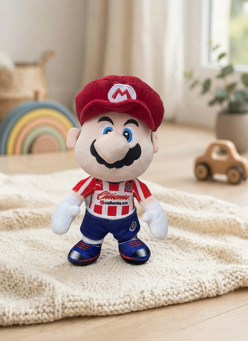 Peluche Mario Bros Futbol Chivas El Mundo De Sofia 30cm