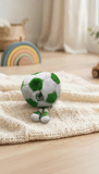 Peluche Balón Patitas Mexico El Mundo de Sofía 30cm Blanco