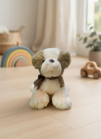 Peluche Perro Roger Mediano El Mundo de Sofia Cafe Claro 45cm