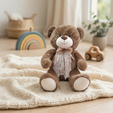 Peluche Oso moño gigante cafe 92 El Mundo de Sofia