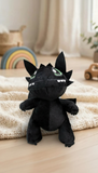 Peluche Chimuelo  #0 El Mundo De Sofia negro 23 cm