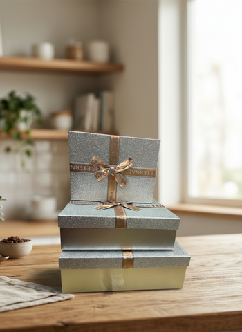 Caja de regalo El Mundo de Sofia Serie 3 pz Plata 28.5