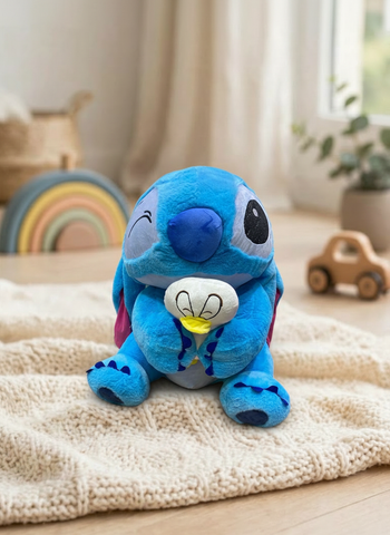 Peluche Stich Pato 3 El Mundo de Sofia Azul 60 cm
