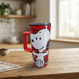 Termo Snoopy SIGLO XXI 550 ml doble pared con asa