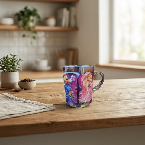 Taza Porcelana SIGLO XXI Mario Galaxy 820 ml
