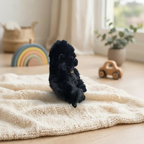 Peluche Gorila El Mundo De Sofia Aurora 22cm Negro