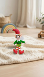 Peluche Duende Navideño El Mundo De Sofia 20cm Verde