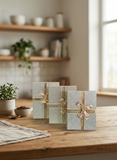 Caja de regalo El Mundo de Sofia 3 pz Dorado con brillo