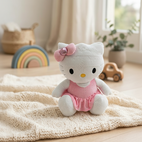 Peluche Hello Kitty mediana El Mundo de Sofia Rosa 36cm