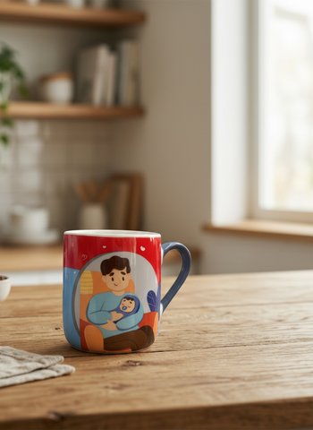 Taza de Porcelana 20 oz para Papá El Mundo de Sofía