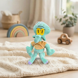 Peluche El Mundo De Sofia Calamardo Verde Agua Con Camisa