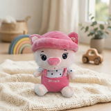 Peluche Puerco El Mundo De Sofia 40cm Rosa Con Sombrero