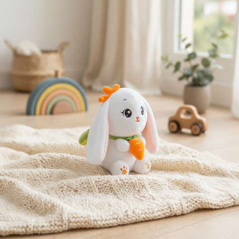 Peluche El Mundo De Sofia conejo zanahoria 50cm