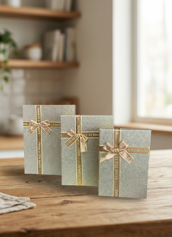 Caja de Regalo El Mundo de Sofia Serie 3 pz Dorado