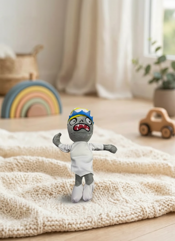 Peluche zombi El Mundo de Sofia Personaje gorro 27 cm