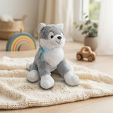 Peluche Lobo Grande El Mundo de Sofia gris 53 cm