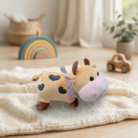 Peluche Vaca El Mundo De Sofía 3 Corazones 22 cm