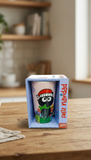 Taza de Porcelana Gato con Gorro Navideño El Mundo de Sofia