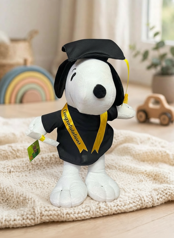Snoopy Graduado #1 El Mundo De Sofia 35 cm