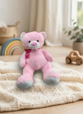 Oso de Peluche  tedy Jumbo Rosa El Mundo De Sofia 150cm