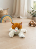 Peluche Gato Jack Jumbo El Mundo de Sofia café blanco 153 cm