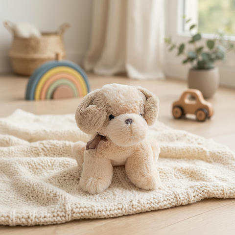 Peluche Perro Roger Gigante El Mundo de Sofia beige 58 cm