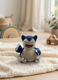 Peluche Snorlax #1 El Mundo de Sofia 23cm Azul