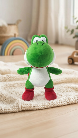 Peluche Dinosaurio Yoshi #1 El Mundo De Sofia 30cm