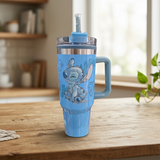 Termo SIGLO XXI Stich Doble Pared Azul 1.2 L