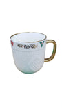 Taza El Mundo de Sofia Suéter Navidad Porcelana Blanco Caja