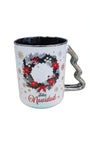Taza El Mundo De Sofia Porcelana Corona De Navidad Aza Plate