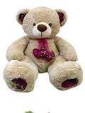 Peluche Oso Tedy Gigante C/C El Mundo de Sofia Cafe 80cm