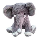 Peluche El Mundo De Sofia Elefante Gris 35cm Con Colmillos